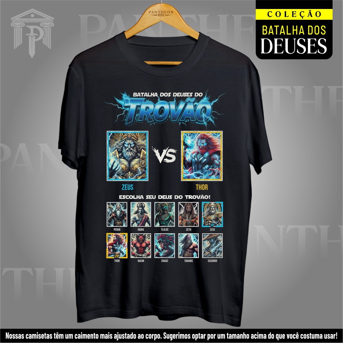 Nome do produto: Camiseta Unissex - Batalha dos Deuses do Trovão