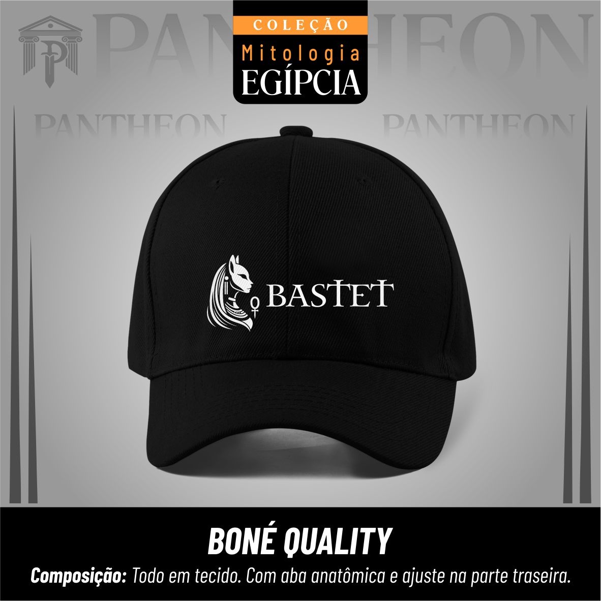 Nome do produto: Boné Quality Bastet