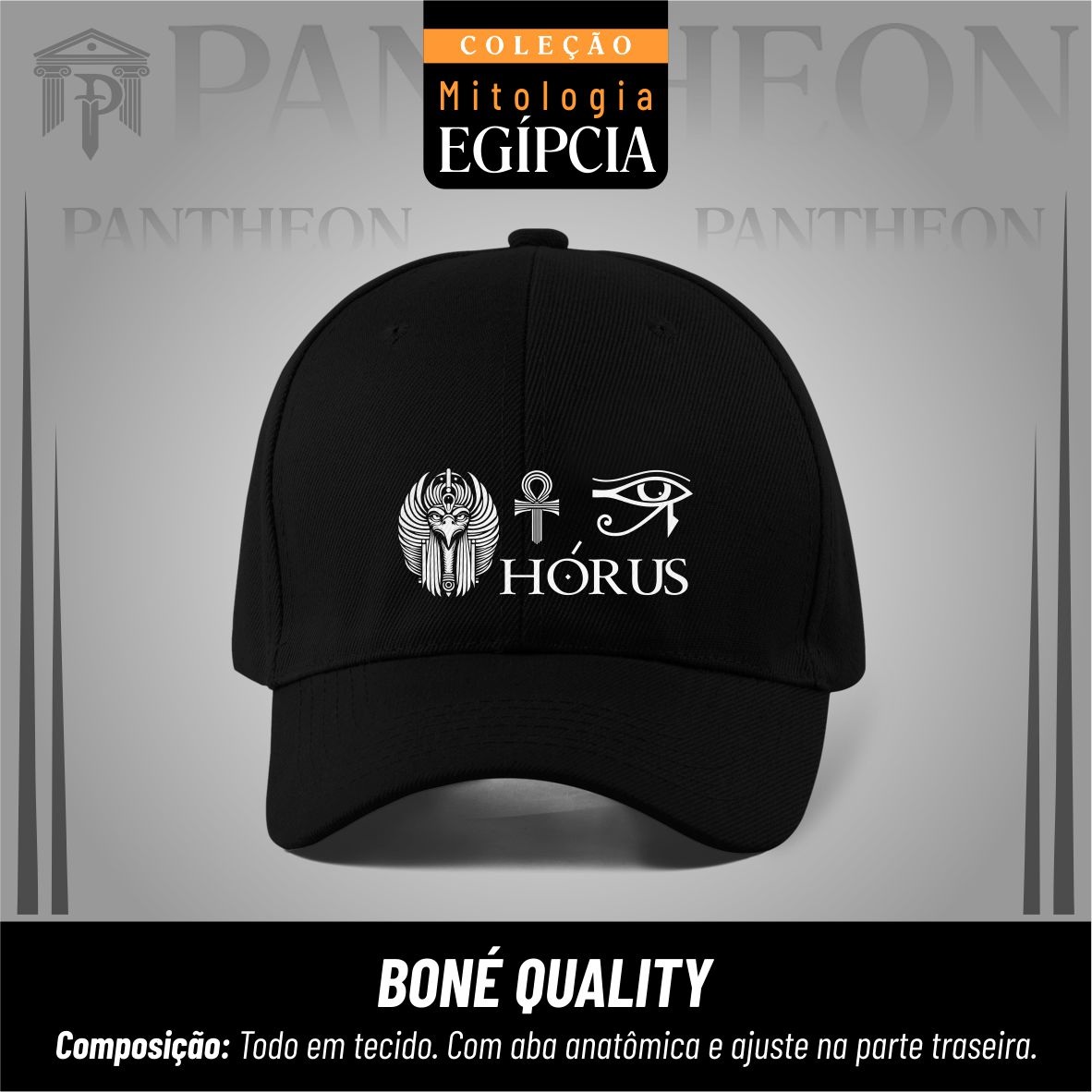 Nome do produto: Boné Quality Hórus