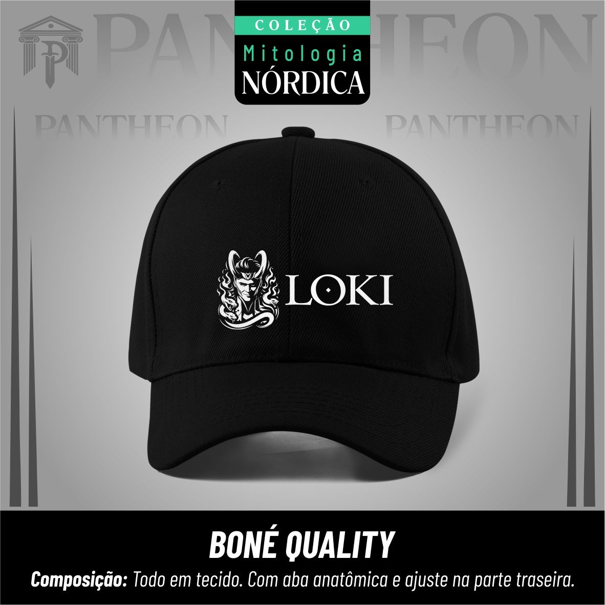 Nome do produto: Boné Quality Loki