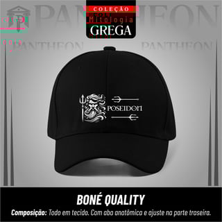 Nome do produto Boné Quality Poseidon