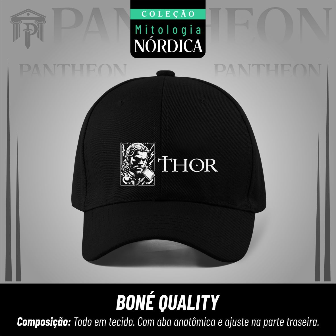 Nome do produto: Boné Quality Thor