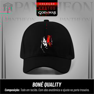 Boné Quality Kratos Preto