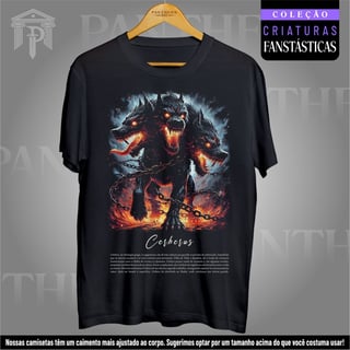 Nome do produto Camiseta Unissex - Cérbero 