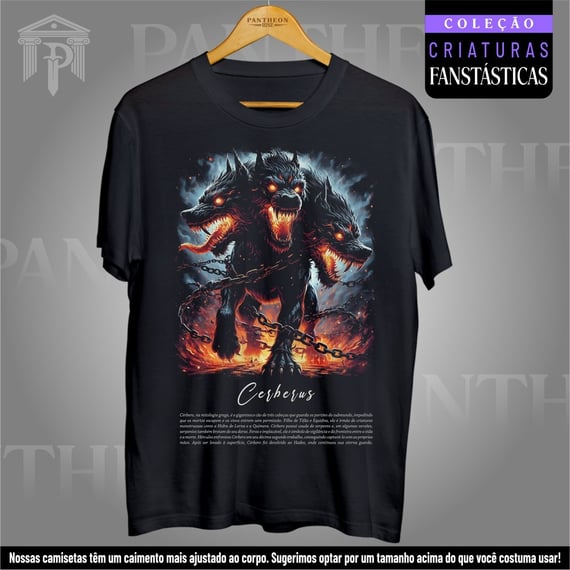 Camiseta Unissex - Cérbero 