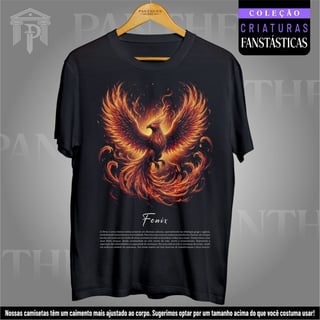 Nome do produto Camiseta Unissex - Fênix