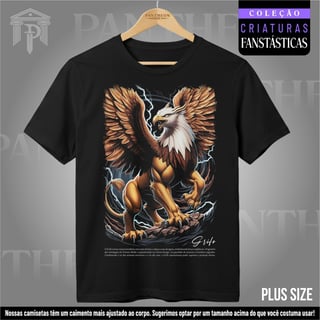 Plus Size Unissex - Grifo