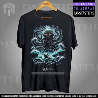 Camiseta Unissex - Kraken