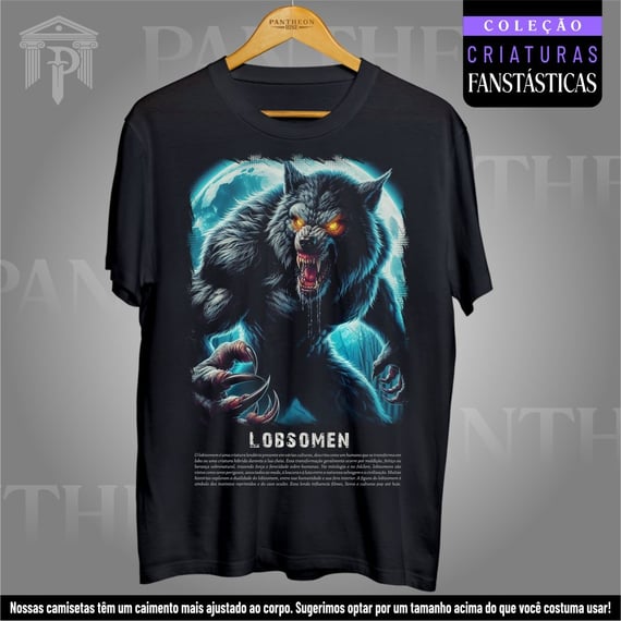 Camiseta Unissex - Lobisomem