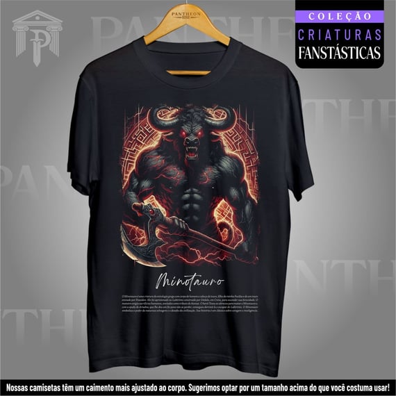 Camiseta Unissex - Minotauro