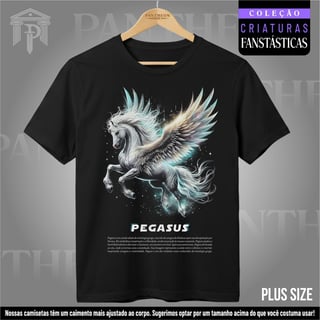 Plus Size Unissex - Pégaso