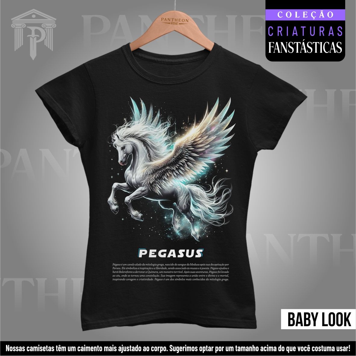 Nome do produto: Baby Look - Pégaso