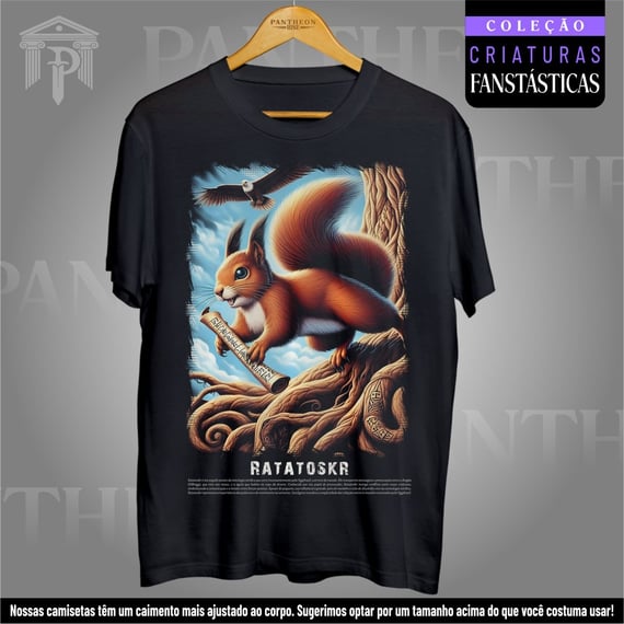 Camiseta Unissex - Ratatoskr