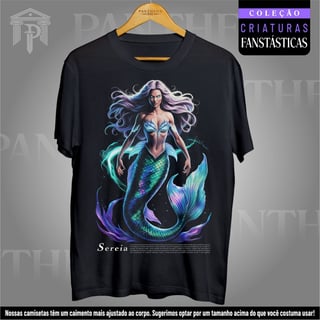 Camiseta Unissex - Sereia