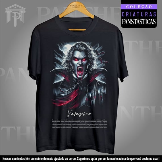 Camiseta Unissex - Vampiro