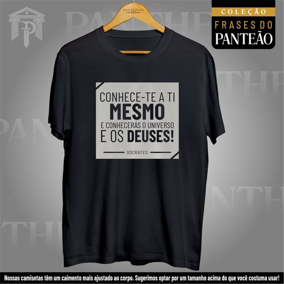 Camiseta Unissex - Frases do Panteão 11