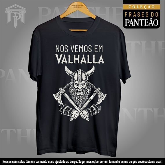 Camiseta Unissex - Frases do Panteão 01