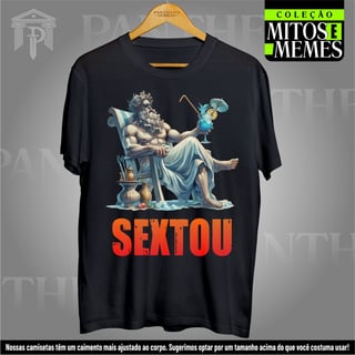 Camiseta Unissex - Zeus, Sextou!