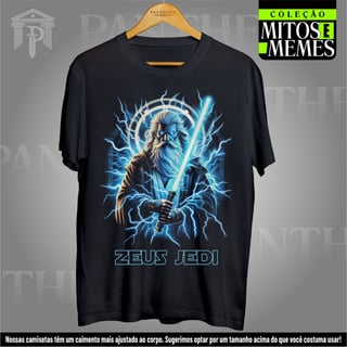 Camiseta Unissex - Zeus Jedi