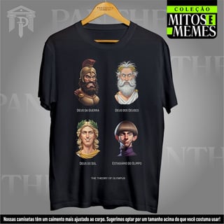 Camiseta Unissex - The Theory of Olympus