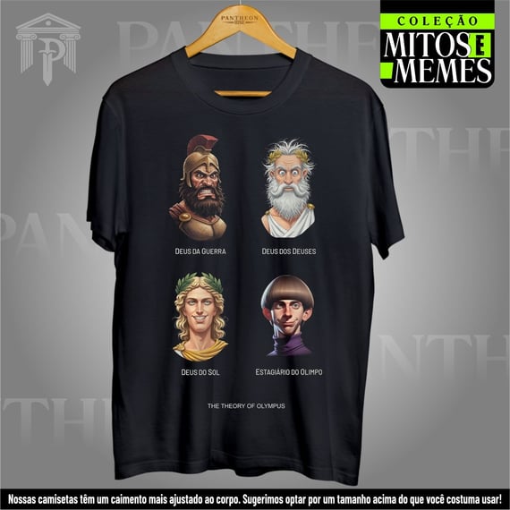Camiseta Unissex - The Theory of Olympus