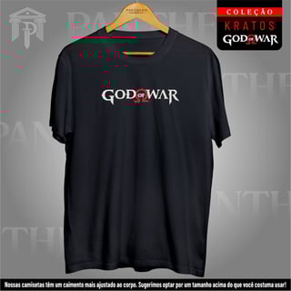 Camiseta Unissex God of War – Logo Oficial