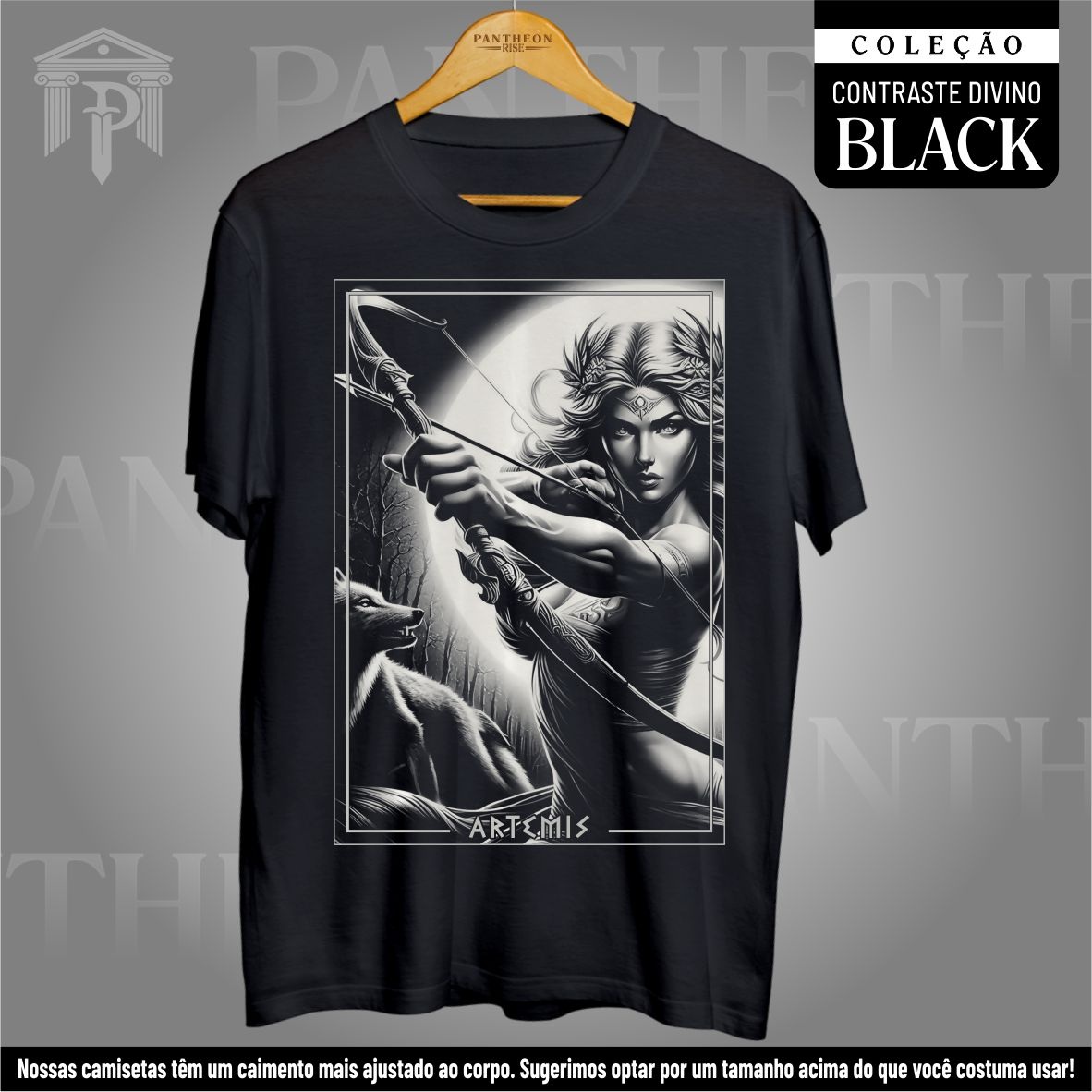 Nome do produto: Camiseta Unissex BLACK - \