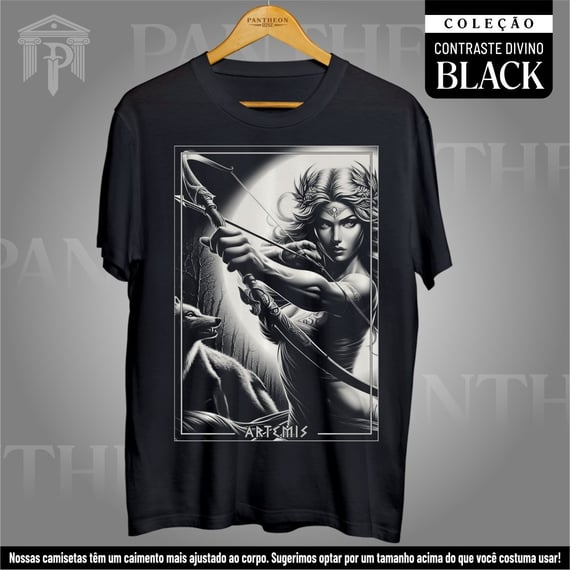 Camiseta Unissex BLACK - 