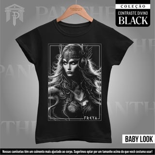 Nome do produto Baby Look BLACK - 