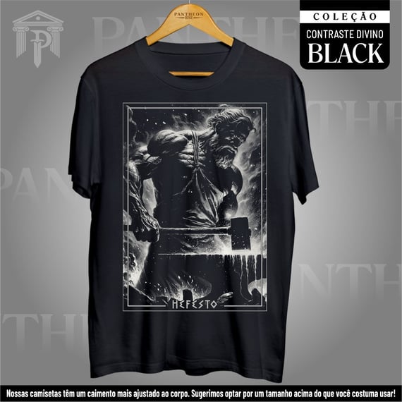 Camiseta Unissex BLACK - 
