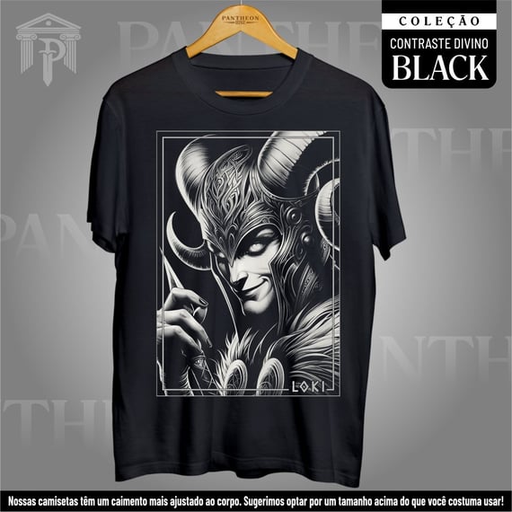 Camiseta Unissex BLACK - 