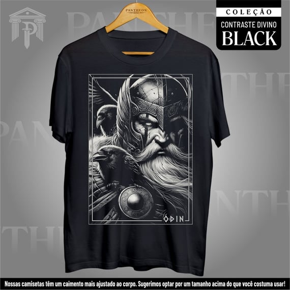 Camiseta Unissex BLACK - 