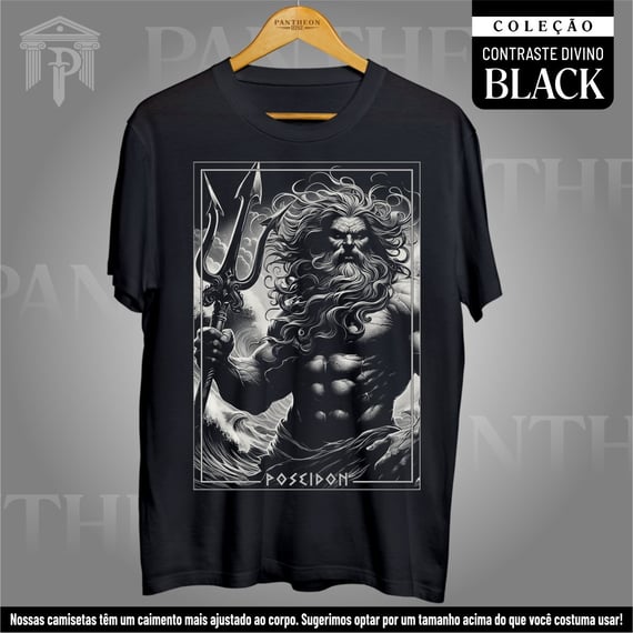 Camiseta Unissex BLACK - 