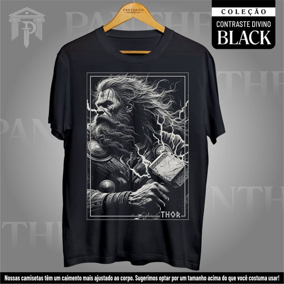 Camiseta Unissex BLACK - 
