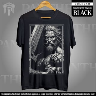Nome do produto Camiseta Unissex BLACK - 