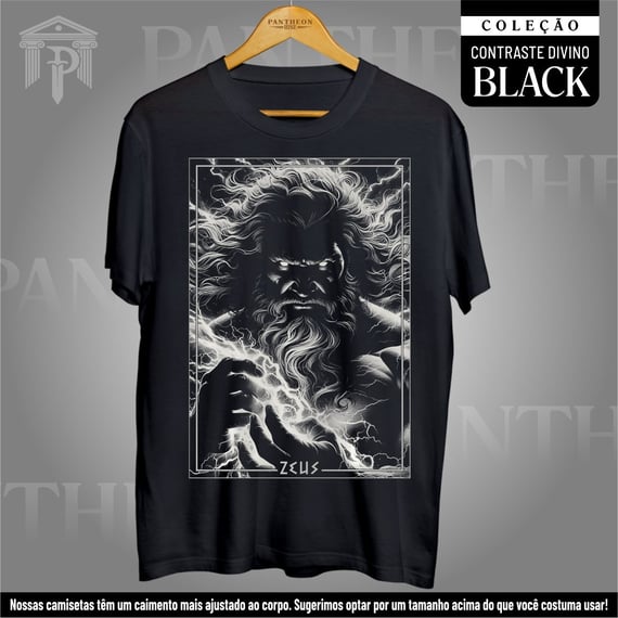 Camiseta Unissex BLACK - 