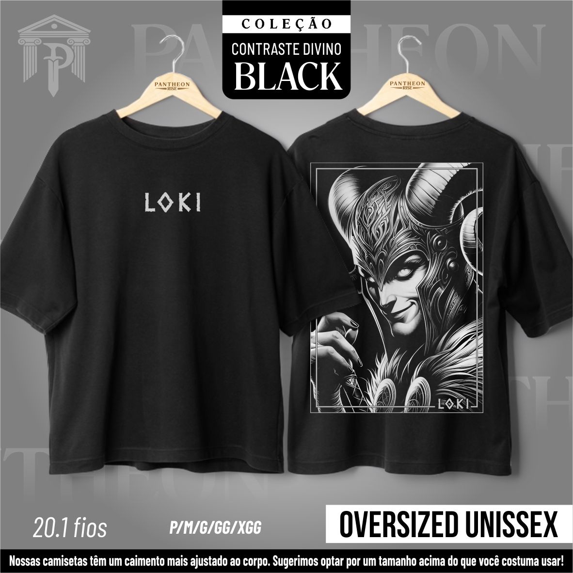 Nome do produto: Camiseta Unissex BLACK - \