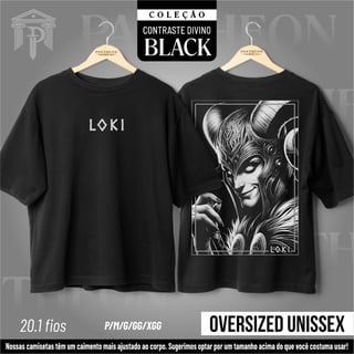 Camiseta Unissex BLACK - 