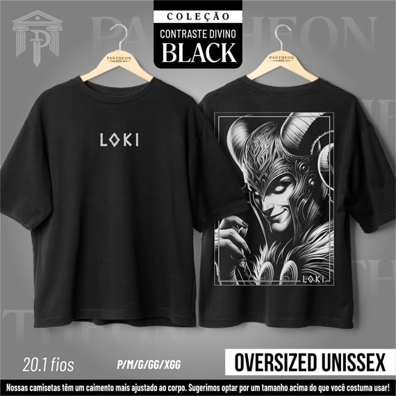 Camiseta Unissex BLACK - 