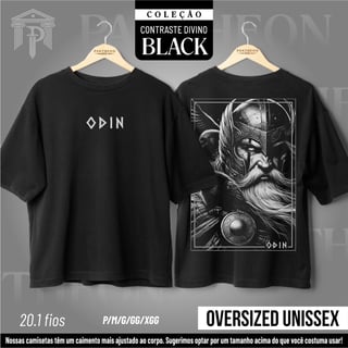 Camiseta Unissex BLACK - 