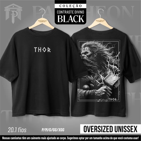 Camiseta Unissex BLACK - 
