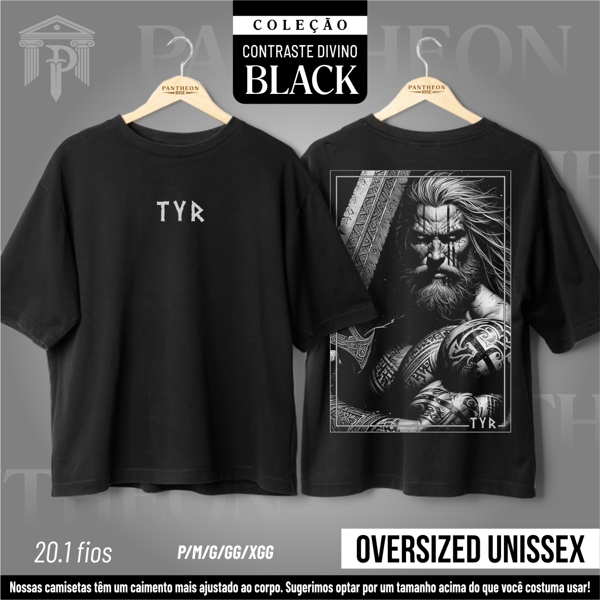 Nome do produto: Camiseta Unissex BLACK - \
