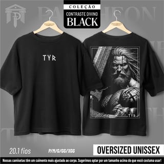 Camiseta Unissex BLACK - 