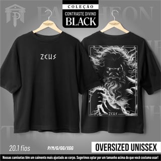 Camiseta Unissex BLACK - 