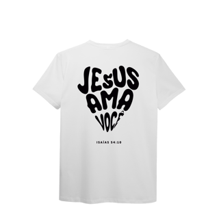 Nome do produto JESUS AMA VOCÊ - Malha Pima