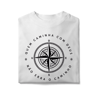 Quem caminha com Deus - Oversized