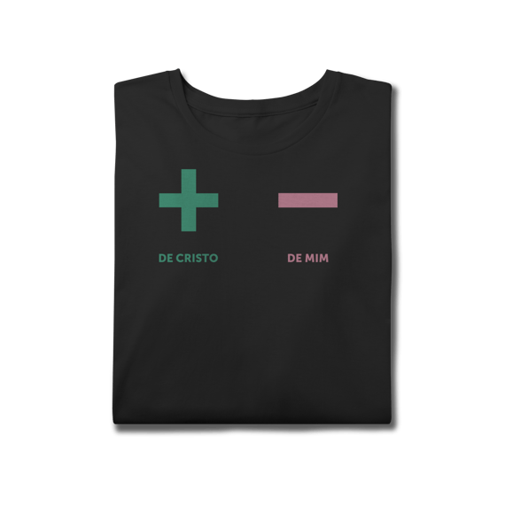 + de Cristo - de mim - Plus Size