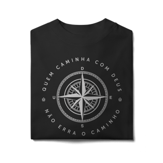 Quem caminha com Deus - Oversized