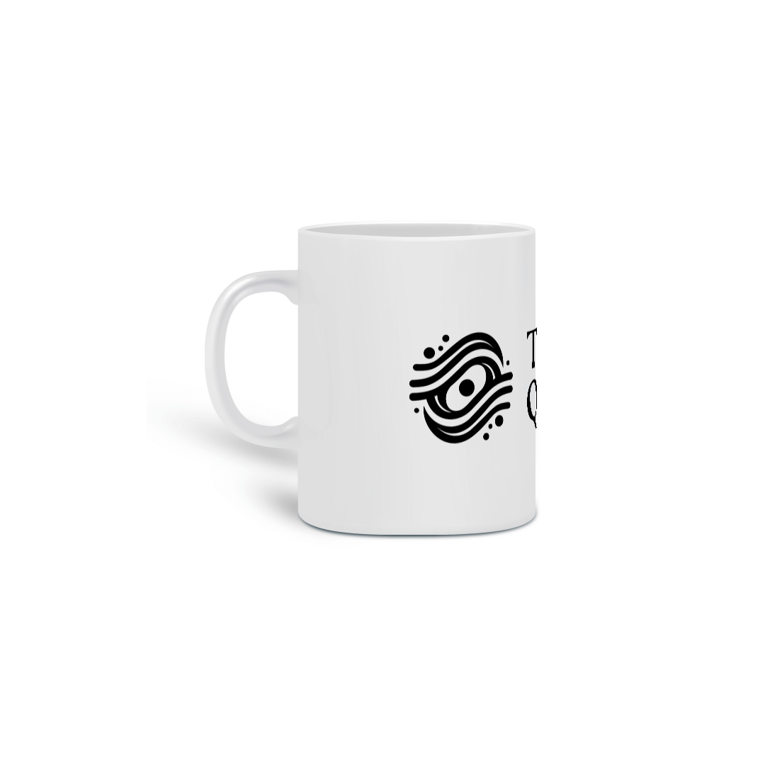 Nome do produto: Caneca Tudo Quântico - Logo Preto