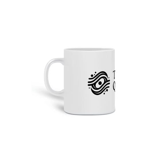 Caneca Tudo Quântico - Logo Preto